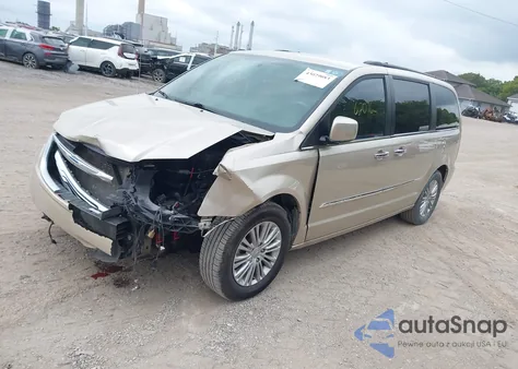 2015 Chrysler Town & Country Touring из США, поврежденный, VIN 2C4RC1BG9FR630340